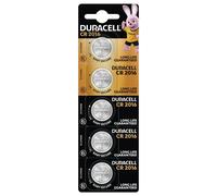 Duracell Pile bouton CR 2016 3 V 5 pc(s) 90 mAh lithium Elektro 2016