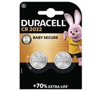 Duracell Pile bouton CR 2032 3 V 2 pc(s) 220 mAh lithium Elektro 2032
