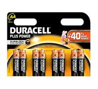 Duracell - Pile Duralock AAx8 Plus Power (LR6)