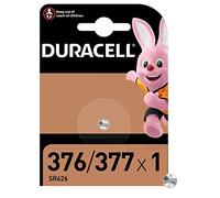 Duracell Pile oxyde d'argent spéciale 377/376 1,55 V, pack de 1 (SR66 / SR626 / V377 / V376 / SR626W / SR626SW) conçue pour une utilisation dans les montres, calculatrices et dispositifs médicaux