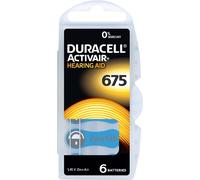 60 Piles Auditives 675 / PR44 Duracell Hearing Aid Activair