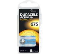 Duracell Pile pour appareils auditifs Hearing Aid 675, Batterie