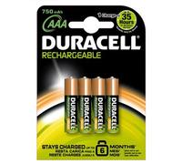 Duracell Piles rechargeables R3 (AAA) 750 mAh – 1x4