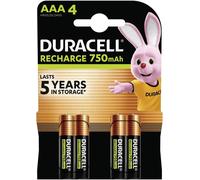 Duracell Pile rechargeable LR3 (AAA) NiMH 750 1.2 V 4 pc(s)