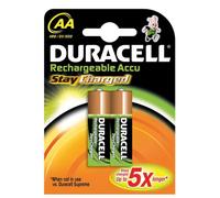 Duracell Piles AA rechargeables NiMH - Lot de 2