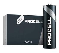 Duracell Lot de 10 Piles alcalines AA Procell Durprocella