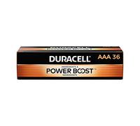 Duracell Piles alcalines AAA CopperTop - Longue durée de Vie, Triple A pour la Maison et Les Affaires - Lot de 36