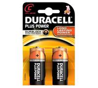 DURACELL Piles Alcalines Cx2 + Power Duralock LR14