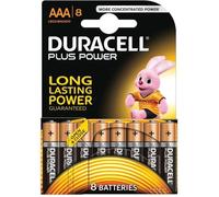DURACELL Piles Plus Power AAA X8