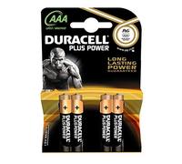DURACELL Piles Plus Power MN2400 AAA LR03 blister de 4