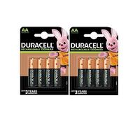 Duracell Piles Rechargeables AA, 1300mAh - 8 Piles