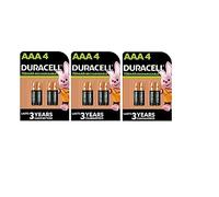 Duracell Piles AAA Ministilo Rechargeables 750 mAh – 12 piles