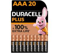 Duracell Plus-AAA CP20 Pile LR3 (AAA) alcaline(s) 1.5 V 20 pc(s)