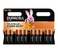 Duracell Piles alcalines Plus Power Boost AA (LR6) 1,5 V Lot de 10