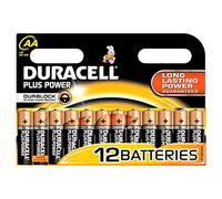 Duracell Plus, lot de 12 piles Type AA