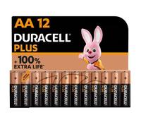 Duracell Plus Piles alcalines AA 1 5V LR6 MN1500 paquet de 12