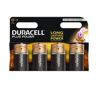 Duracell Plus Power - Batterie 4 x D - Alcaline