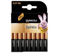 Duracell Plus Power Boost MN2400 Pile LR3 (AAA) 1.5 V 16 pc(s)