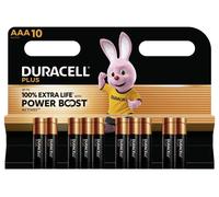 Duracell Plus Power Boost Pile LR3 (AAA) alcaline(s) 1.5 V 10 pc(s)