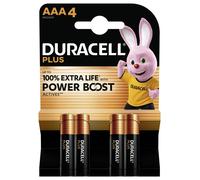 Duracell Plus Power Boost Pile LR3 (AAA) alcaline(s) 1.5 V 4 pc(s)