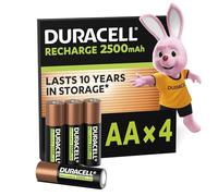 Duracell Batterie rechargeable HR6/AA 2500 mAh 4 pièces
