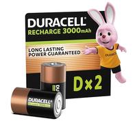 Duracell Pile rechargeable LR20 D 3000 mAh x2