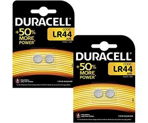 Duracell Specialty LR44 Lot de 2 Piles alcalines