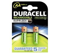 Duracell Stay Charged AA Lot de 2 Piles Rechargeables