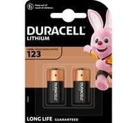 10 Piles CR123 Duracell Lithium 3V