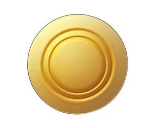 Duralex 3011DF06D111 Lys Vermeil Lot de 6 assiettes profondes en verre ambré 23 cm