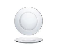 Duralex - Assiette plate Lys 23,5 cm transparente - Lot de 6