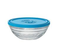 Freshbox - Boite de conservation ronde couvercle bleu 31cl