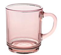 Duralex - Lot de 6 Mugs en Verre Trempé Rose 26 ollection Versailles Ultra Résistants et Empilables - Fabrication Française