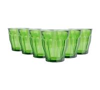 Duralex Made In France Picardie Lot de 6 verres à boire en verre Vert Taille 24 ml