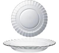 Duralex 3024AF06 Assiettes Creuses Paris, Transparent - 23 cm, 1 unité