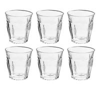 Duralex Set de Verres Picardie 200 ml Verre Transparent 6 Unités