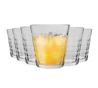 Duralex verre Prisme jus eau Gobelets verres Set clair 275ml x12