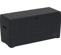 DURAMAX Durabox Boîte de rangement en plastique 270 l, 117 x 45 x 56 cm, anthracite DURAMAX 86600