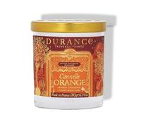 Durance - Noel 2026 - Bougie parfumée 180 g Orange cannelle | Fabriquée en Provence, Couvercle Doré, 40h de Parfum