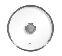 Durandal | Couvercles plat en verre cerclé inox pour poêles Légende - 24 cm