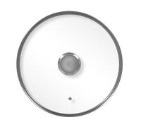 Durandal | Couvercles plat en verre cerclé inox pour poêles Légende - 28 cm