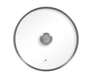 Durandal | Couvercles plat en verre cerclé inox pour poêles Légende - 32 cm