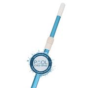 Duraol Perche télescopique en 2 Parties I Perche télescopique en Aluminium de 1,8 m à 3,6 m I Perche de Piscine pour aspirateur de Piscine Manuel & épuisette de Piscine I Système de Serrage Rotatif