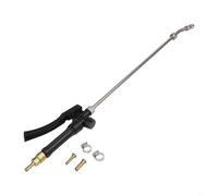 Durashmall 1 embout de tuyau de nettoyeur haute pression, buse réglable avec poignée verrouillable pour nettoyage de jardin et de voiture, extension de 73,7 cm en acier inoxydable avec ardillons en
