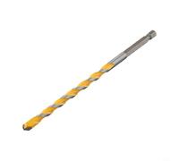 Durashmall 1 foret en carbure de tungstène avec tige hexagonale de 1/4, foret de maçonnerie multifonction de 160 mm, pour béton, brique, pierre, céramique, granit et bois (8 mm)