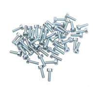 Durashmall 9022-341-0983 Vis de silencieux pour tronçonneuse MS193T MS194T MS201T FS240 FS260 FS360 FS410 FS460 FS510 FS560 Kit de matériel de rechange résistant aux hautes températures (50 pièces)