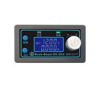 Durashmall Alimentation programmable, régulateur de tension CC, module abaisseur réglable 0,5-30 V 4 A avec écran LCD, contrôleur de charge solaire pour tests électroniques à faire soi-même et batte