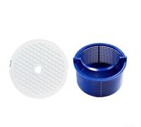 Durashmall Assemblage de panier SPX1096CA et couvercle de rechange SPX1096B pour écumoires automatiques Hayward SP1098/SP1091ES/SP1096/SP1097