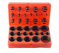 Durashmall Assortiment de 419 joints toriques en caoutchouc nitrile, tailles métriques de 3 mm à 50 mm, joints de qualité commerciale pour réparations hydrauliques et pneumatiques de machines de