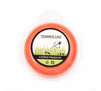 Durashmall Bobine de fil de rechange rond en nylon de 2 mm pour débroussailleuse électrique, entretien de jardin et cour - 2 mm - 15 m